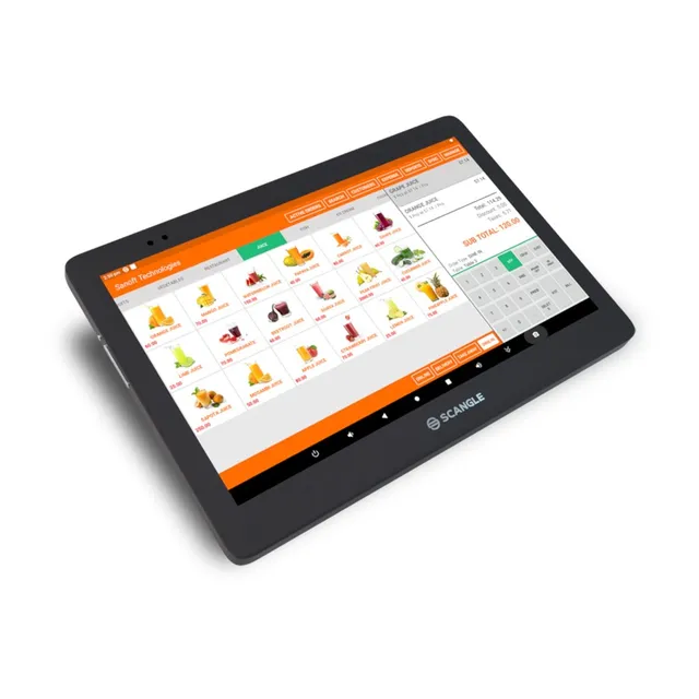 Scangle tablet-style POS terminal